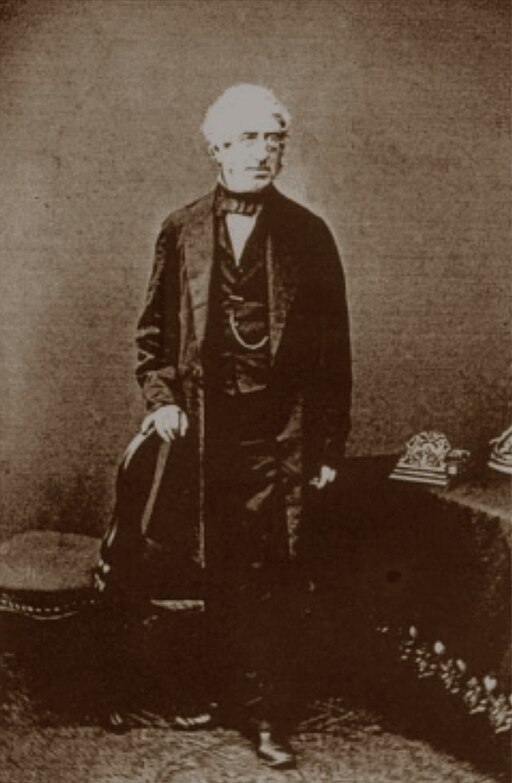 Portrét George Roberta Graye (1808-1872), anglického zoologa, který formálně popsal tučňáka císařského.